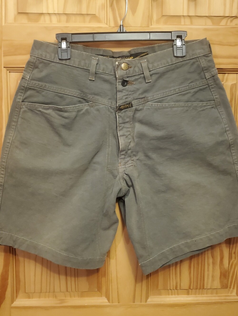 Marithe Francois Girbaud Shorts 33 Baggy Loose Fit Army Green Vintage 90's